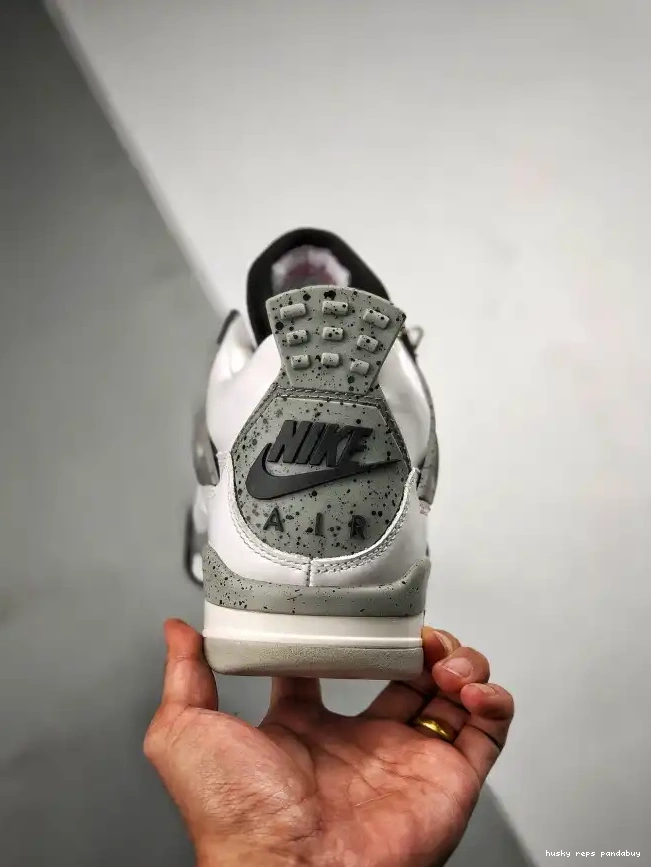 Rep Husky (nike) 840606-192 OG Air 4 Jordan Cement White 0518